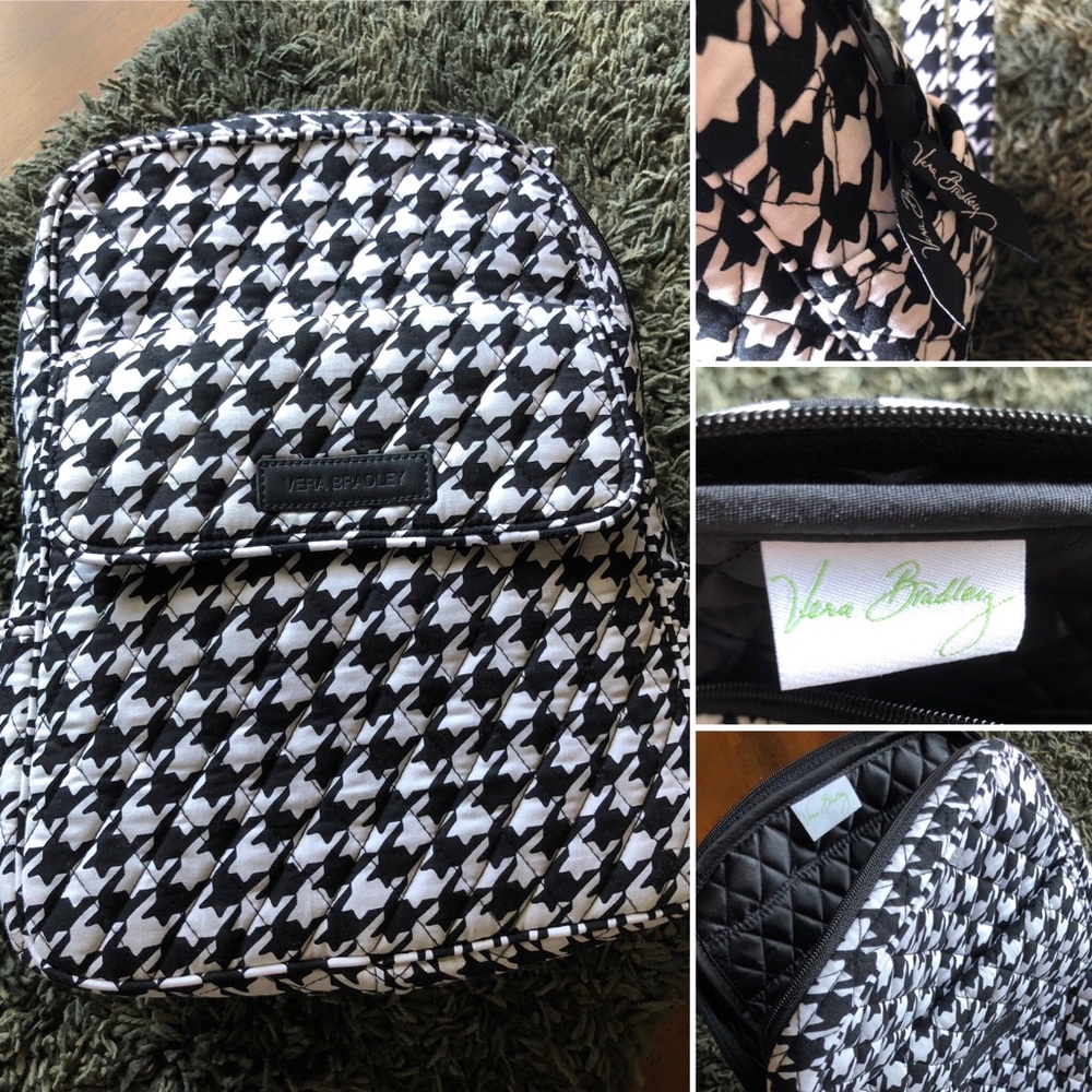 VERA BRADLEY black & white backpack